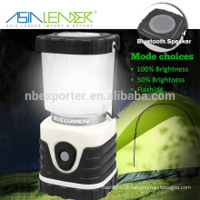 Asia Leader Products 2016 New Design With Blue Tooth Speaker Cree T6 Camping Lantern